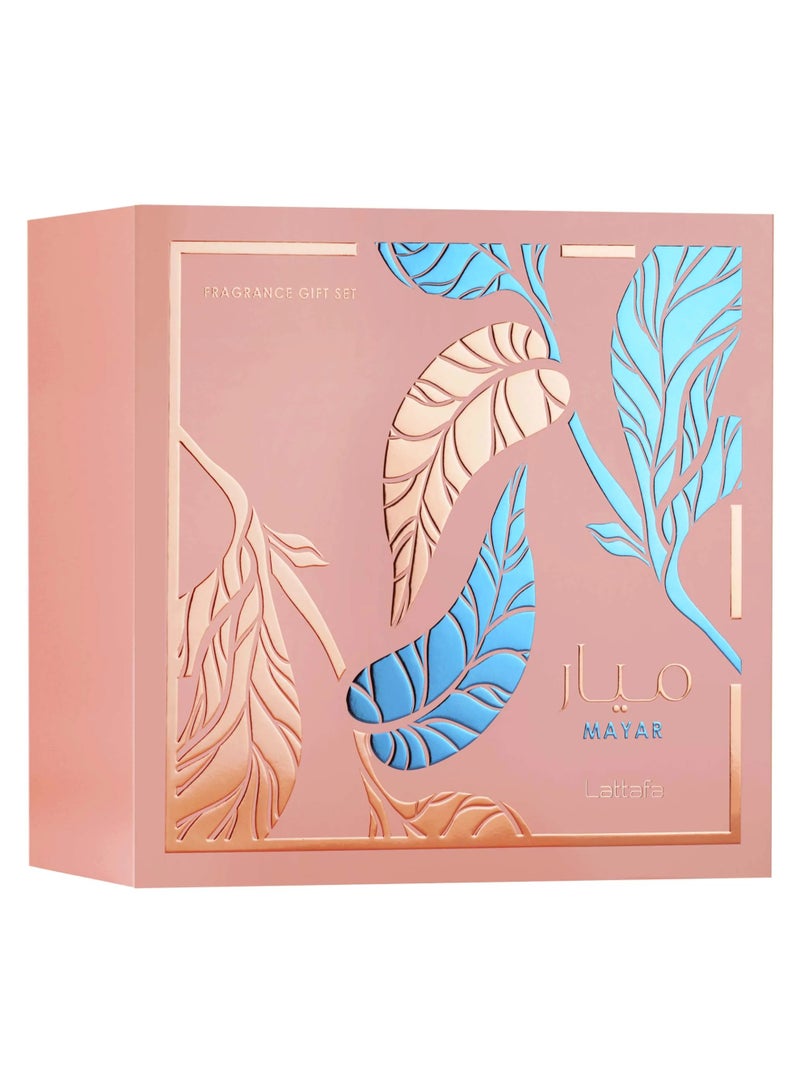 Lattafa Gift Set  Mayar 100Ml  12ml  Hairmist - Image 2
